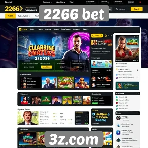 Avaliação da interface do usuário no site 2266 bet